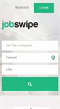 Mobile Screenshot of jobswipe.net